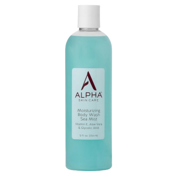 Alpha Skincare Moisturizing Body Wash Vitamin E, Aloe Vera & Glycolic AHA 354ml