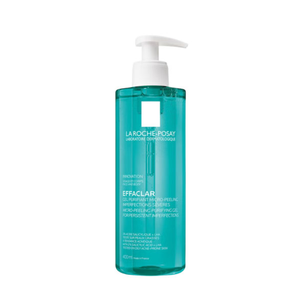 La Roche-Posay Effaclar Micro-Peeling Face and Body Gel Wash 400ml