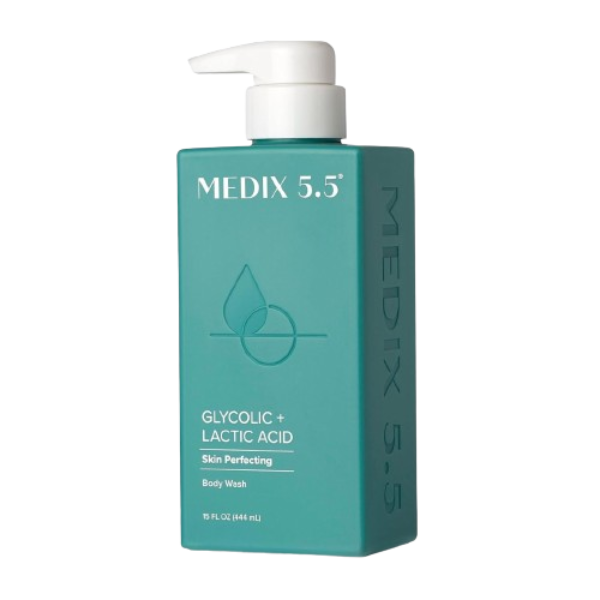 Medix 5.5, Skin Perfecting Body Wash, Glycolic + Lactic Acid 444ml