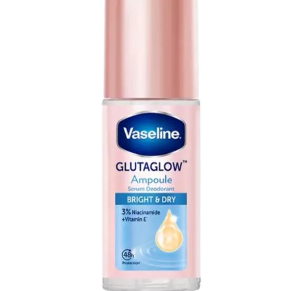 Vaseline GlutaGlow Ampoule Deodorant Bright and Dry Roll On 45ml