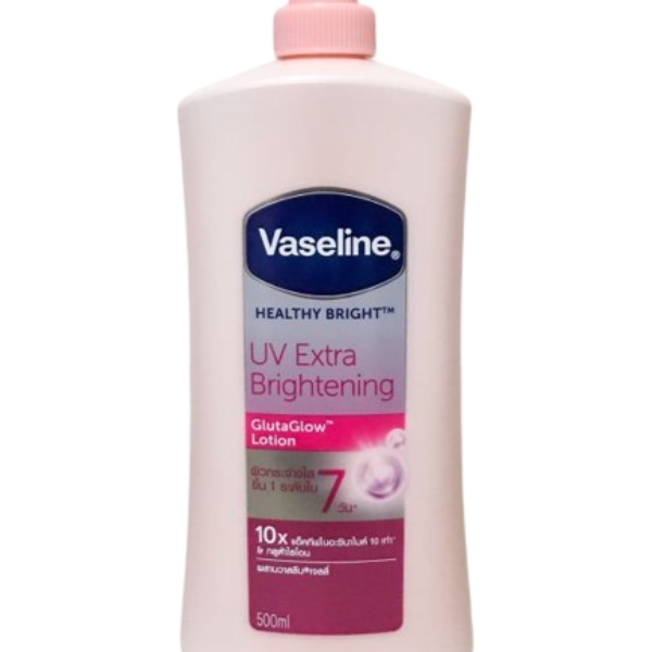 Vaseline Healthy Bright UV Extra Brightening Gluta Glow Lotion 500ml
