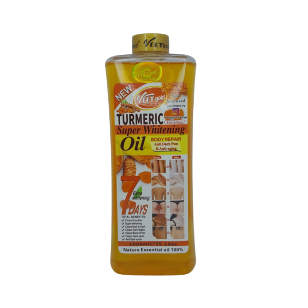 Veet Gold Tumeric Whitening Oil 1000ml