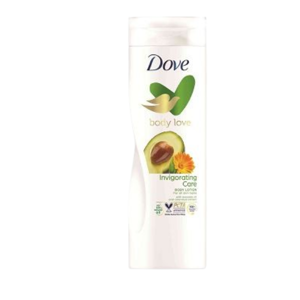 Dove Invigorating Care Body Lotion with avocado and calendula extract 400ml