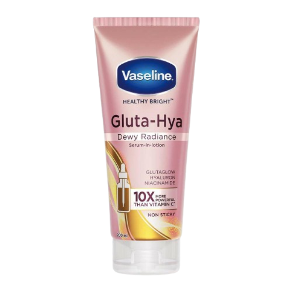 Vaseline Healthy Bright Gluta-Hya Serum Burst Lotion Dewy Radiance 300ml