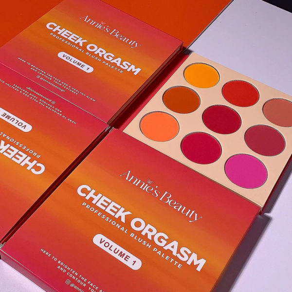 Annies Beauty Cheek Orgasm Blush Palette