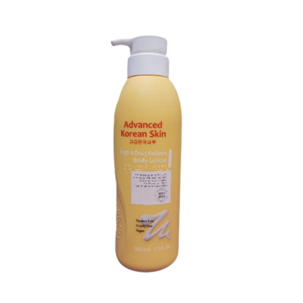 Advanced Korean Skin Bright & Dewy Radiance Body Lotion 500ml